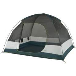 Kelty Outback 6 Person Tent -Kelty Camp Gear Haven KL17 Outback6 FlyOffDoorOpen