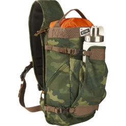 Kelty Spur 9L Sling Pack | Green Camo -Kelty Camp Gear Haven KL17 Spur Camo bottle