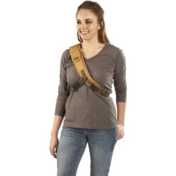 Kelty Spur 9L Sling Pack | Canyon Brown -Kelty Camp Gear Haven KL17 Spur CanyonBrown onbbodyfront1