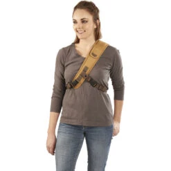 Kelty Spur 9L Sling Pack | Canyon Brown -Kelty Camp Gear Haven KL17 Spur CanyonBrown onbodyfront2