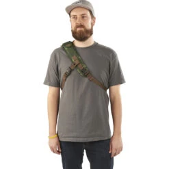 Kelty Spur 9L Sling Pack | Green Camo -Kelty Camp Gear Haven KL17 Spur camo onbodyfront1