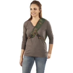 Kelty Spur 9L Sling Pack | Green Camo -Kelty Camp Gear Haven KL17 Spur camo onbodyfront3