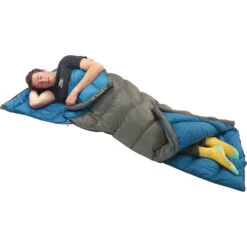 Kelty Galactic 30 Dridown Long Sleeping Bag | Gray/Blue 12 Kelty Galactic 30 Dridown Long Sleeping Bag | Gray/Blue -Kelty Camp Gear Haven KL18 GalacticLong Feature02