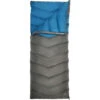 Kelty Galactic 30 Dridown Long Sleeping Bag | Gray/Blue -Kelty Camp Gear Haven KL18 GalacticLong Open