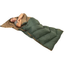 Kelty Galactic 30 Dridown Regular Sleeping Bag | Green/Brown -Kelty Camp Gear Haven KL18 GalacticReg Feature02