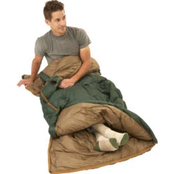 Kelty Galactic 30 Dridown Regular Sleeping Bag | Green/Brown -Kelty Camp Gear Haven KL18 GalacticReg Feature03