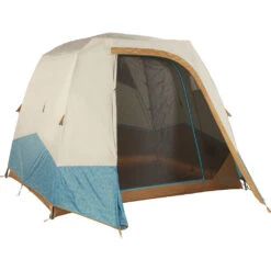 Kelty Sequoia 4-Person Tent | Deep Teal -Kelty Camp Gear Haven KL18 Sequoia4 DeeoTeal dooropen