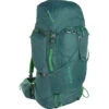 Kelty Redcloud 90L Backpack | Green -Kelty Camp Gear Haven Redcloud90 PonderosaPine front KL16 use