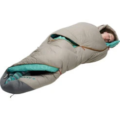 Kelty Sine 20F/EN 27F 800 Dridown Women's Sleeping Bag | Tan -Kelty Camp Gear Haven Sine 20W tan feature4 KL17