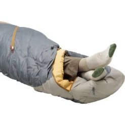 Kelty Sine 35F/EN 29F 800 Dridown Sleeping Bag | Gray -Kelty Camp Gear Haven Sine 35 castlerock feature2 KL17