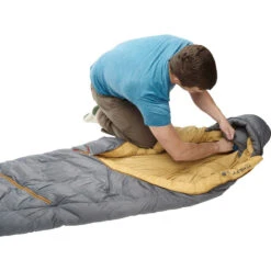 Kelty Sine 35F/EN 29F 800 Dridown Sleeping Bag | Gray -Kelty Camp Gear Haven Sine 35 castlerock feature3 KL17