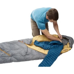 Kelty Sine 35F/EN 29F 800 Dridown Sleeping Bag | Gray -Kelty Camp Gear Haven Sine 35 castlerock feature4 KL17