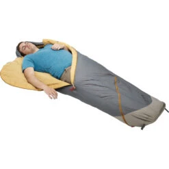 Kelty Sine 35F/EN 29F 800 Dridown Sleeping Bag | Gray -Kelty Camp Gear Haven Sine 35 castlerock feature5 KL17