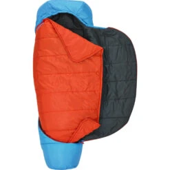 Kelty Tru.Comfort Kids 35F Boys Sleeping Bag | Blue -Kelty Camp Gear Haven Tru.Comfort Lynus35 B Wide KL16